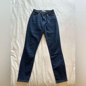 Abercrombie & Fitch Curve Love High Rise Skinny Ankle Jean